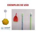 Ver imagem 3 de Prego Adesivo para Pendurar Quadros Relógios e Outros Branco