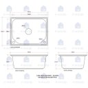 Ver imagem 6 de Cuba para Cozinha pia inox Com Acessórios Guarani e Torneira moncomando escovado gourmet extenível I