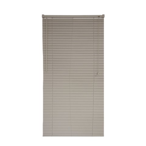 Persiana Horizontal PVC Cafe 120 (L) x 160 (A) Cortina Completa C/ Kit de instalação 1,20 x 1,60