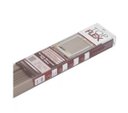 Ver imagem 2 de Persiana Horizontal PVC Cafe 120 (L) x 160 (A) Cortina Completa C/ Kit de instalação 1,20 x 1,60