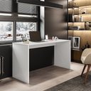 Ver imagem 2 de Kit Mesa para Computador Escritório Home Office com Gaveteiro:branco
