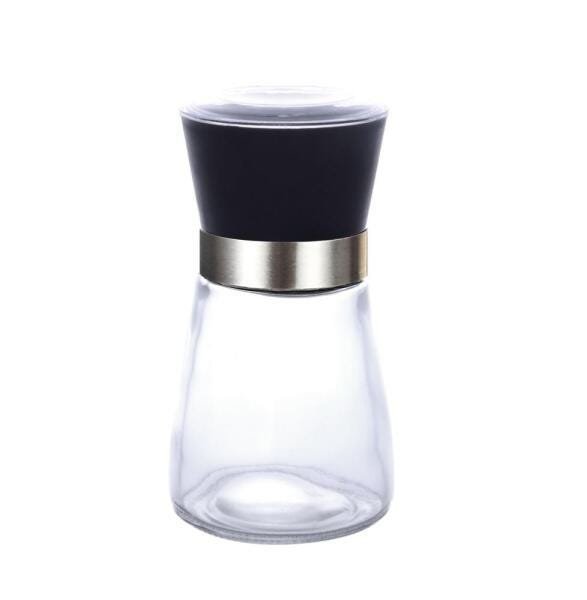 Kit Churrasco Bela Home 3 Peças Preto 2 Moedores 180ml com Tábua Grande Bambu 53x46x8cm - 8