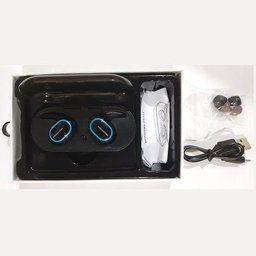 Fone de Ouvido Bluetooth H'Maston sem Fio Pro Preto/Azul - 4