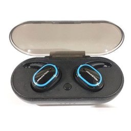 Fone de Ouvido Bluetooth H'Maston sem Fio Pro Preto/Azul - 5