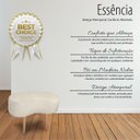 Ver imagem 2 de Puff Orgânico Curvo Decorativo Feijão Sala Luxo Tecido Suede:bege