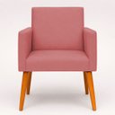 Ver imagem 7 de Poltrona Nina Decorativa para Sala Recepção Manicure Consultório Suede
