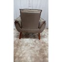 Ver imagem 3 de Kit com 03 Poltronas Opala Suede Cappuccino -modena Decor