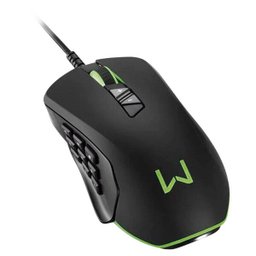 MOUSE GAMER WARRIOR MORAY 10000DPI PERSONALIZÁVEL LED RGB MO278 - 1