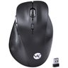 MOUSE SEM FIO WIRELESS 2.4 GHZ SILENCIOSO SILENT ERGO 1600 DPI PRETO USB - SM300 - 1