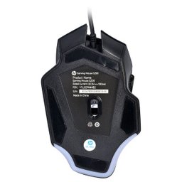 MOUSE HP GAMER - G200 BLACK - SENSOR AVAGO A3050 - 1000 / 4000 DPI - 8