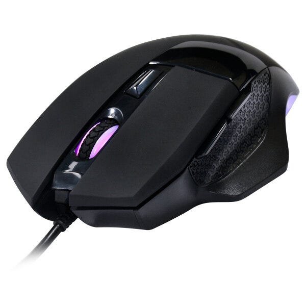 MOUSE HP GAMER - G200 BLACK - SENSOR AVAGO A3050 - 1000 / 4000 DPI - 3