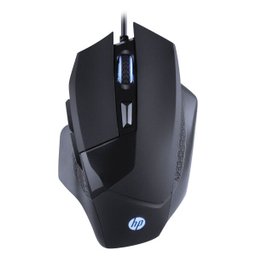 MOUSE HP GAMER - G200 BLACK - SENSOR AVAGO A3050 - 1000 / 4000 DPI - 1