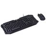 TECLADO E MOUSE GAMER VX GAMING KRAKEN - MOUSE 2400 DPI LED 3 CORES CABO USB 1.8 METROS - VGC-02 - 2