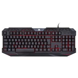 TECLADO E MOUSE GAMER VX GAMING KRAKEN - MOUSE 2400 DPI LED 3 CORES CABO USB 1.8 METROS - VGC-02 - 12