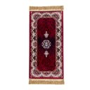Ver imagem 1 de Tapete Persa Royal Vermelho 50x85cm Fio Acetinado - Decoração para Quarto e Sala