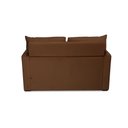 Ver imagem 3 de Sofá Pequeno 02 Lugares 150cm Mobi Suede Marrom Claro Herrero