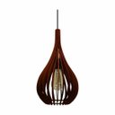 Ver imagem 1 de Pendente em Madeira - Drop Mini - Tabaco