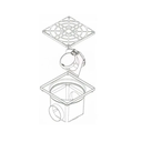 Ver imagem 4 de CAIXA DE PASSAGEM E INSPECAO COM VALVULA RETENCAO 4,5L REF 6204 TAF