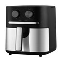 Ver imagem 2 de Fritadeira Air Fryer Midea Cyclone Preto e Inox 5,5l 220v Fm55s2