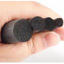 Ver imagem 2 de Perfil de Borracha Esponjoso Vedação Macio Diâm. 38mm - 1m