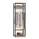Ver imagem 1 de Módulo Closet com Cabideiro 2 Prateleiras Clothes Be Mobiliário