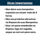 Ver imagem 3 de Banqueta Média Cromada Com Encosto Para Cozinha Assento Preto