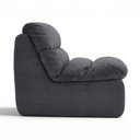Ver imagem 6 de Sofá Taiga 1 Lugar 85cm Cinza Escuro Plush Compactado Cazedis