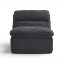 Ver imagem 3 de Sofá Taiga 1 Lugar 85cm Cinza Escuro Plush Compactado Cazedis