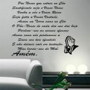 Ver imagem 1 de Adesivo de Parede Oração do Pai Nosso-Grande 96x124cm