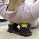 Ver mais imagens de Massageador Relaxante Muscular Fascite Plantar Pilates Ioga Acupressao Pes Costas Ombro Pescoço Exer