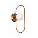 Ver imagem 1 de Arandela Quality Cadre 1332 G9 Bivolt Bronze Branco
