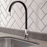 Torneira de Cozinha Galiflex Docol de Mesa Preta 00966957 - 2