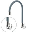 Ver imagem 2 de Torneira de Cozinha para Parede GALIFLEX Cromo/Cinza 00967463 - Docol