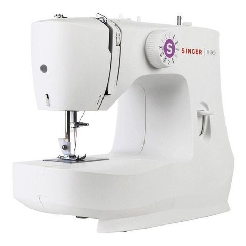 Máquina de Costura Doméstica SINGER Mecânica 6 pontos M1605 - 220v