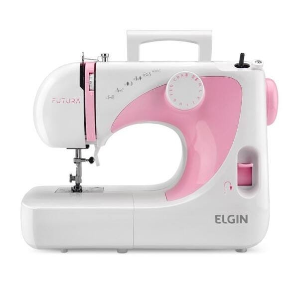 Máquina de Costura Elgin Jx2040 Futura Portátil - 127v - 6