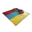 Ver imagem 2 de Tapete Infantil Multicolorido Listras