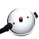 Ver imagem 3 de Panela de Pressão Nacional Alumínio Fechamento Externo Polida 10L