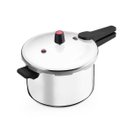 Ver imagem 1 de Panela de Pressão Nacional Alumínio Fechamento Externo Polida 10L