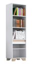 Ver imagem 7 de Kit Rack 2 portas + Estante 1 porta Benevello 2042 Branco/ - Quiditá