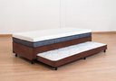 Ver imagem 4 de Bicama Solteiro Serenelife - Suede Marrom