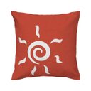 Ver imagem 2 de Capa de almofada VivaIN - Coleção Ícones do Brasil - papaya Sol