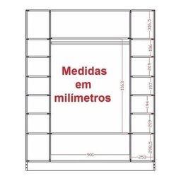 Expositor Colméia Cabideiro Nichos = 3 Peças = Loja Roupas - 2