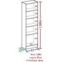 Ver imagem 2 de Expositor Loja Prateleiras Liz Branca