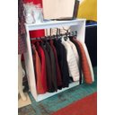 Ver imagem 3 de Balcão Cabideiro Arara Pendurar Roupas Loja Closed Carol