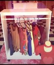 Ver imagem 6 de Balcão Cabideiro Arara Pendurar Roupas Loja Closed Carol
