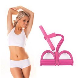 Elastico Extensor exercicio academia musculação fitness Ginastica Pilates Abdominal - 2