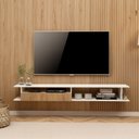 Ver imagem 6 de Rack Tokyo Slim 136cm Suspenso TV até 55" Byhouse
