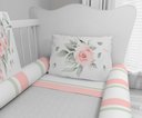 Ver imagem 3 de Kit Berço Enxoval de Bebê Floral