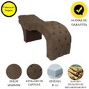Ver imagem 5 de Maca Estética Estofada Reclinável Ergonômica Suede Tati:marrom