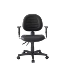 Ver imagem 2 de Cadeira Giratória Executiva Costura com Regulagem no Encosto